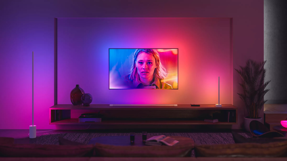 Synchronisiere Filme, Fernsehsendungen, Musik und Spiele mit smarten Lampen
