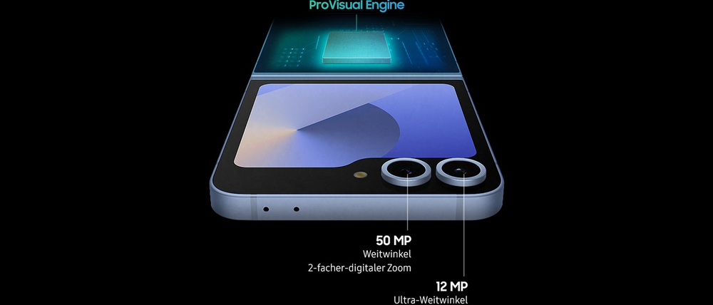 Die leistungsstärkste Kamera eines Galaxy Z Flip, jetzt mit AI