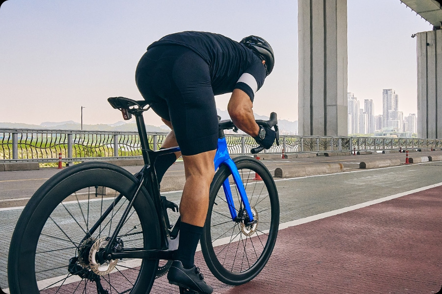 Mit personalisierter FLS entspannt Rad fahren