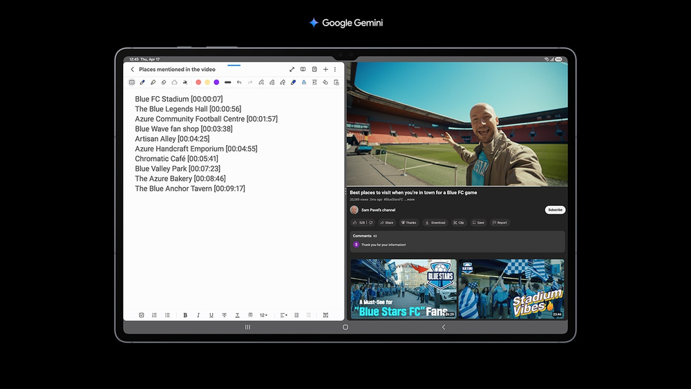 Drücken, sprechen, fertig