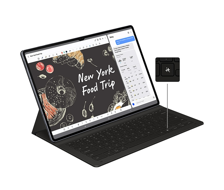 Starte die Galaxy AI Funktionen mit einer Taste