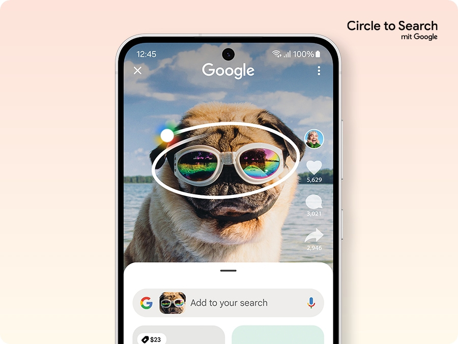Circle to Search mit Google