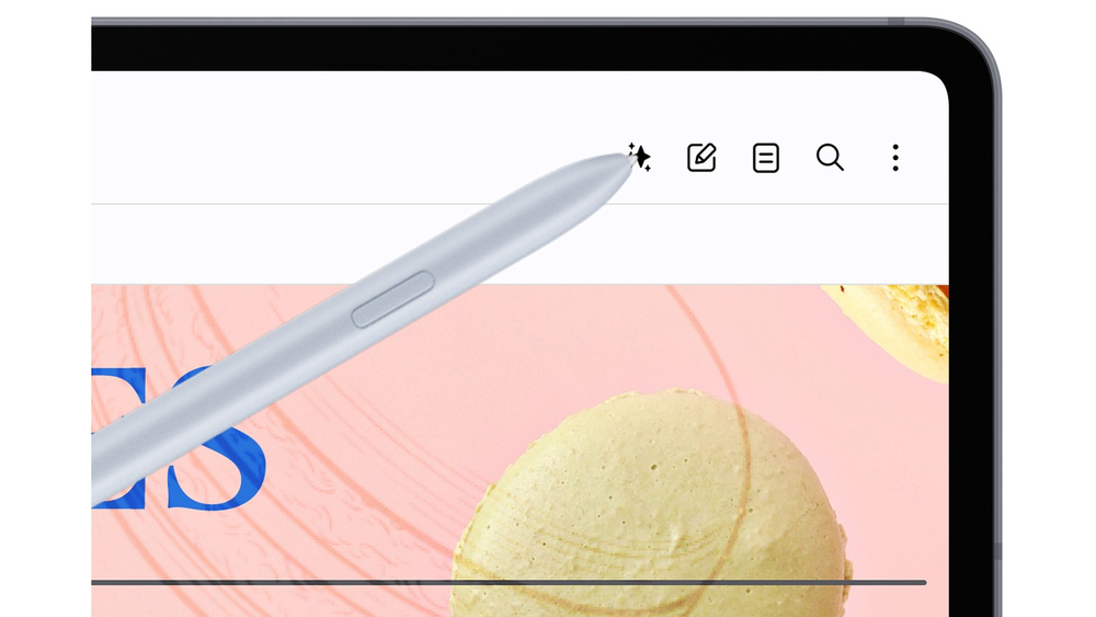 Schritt 1: Tippe auf das Galaxy AI-Symbol auf deinem Galaxy Tab S10