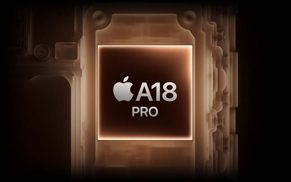 A18 Pro Chip. Ein unglaublich leistungsfähiger Chip.