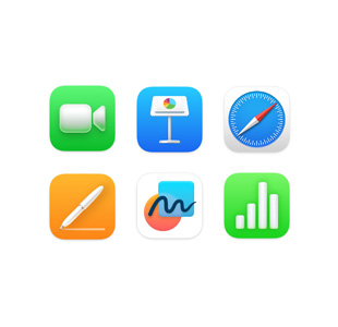 Leistungsstarke Apps integriert.