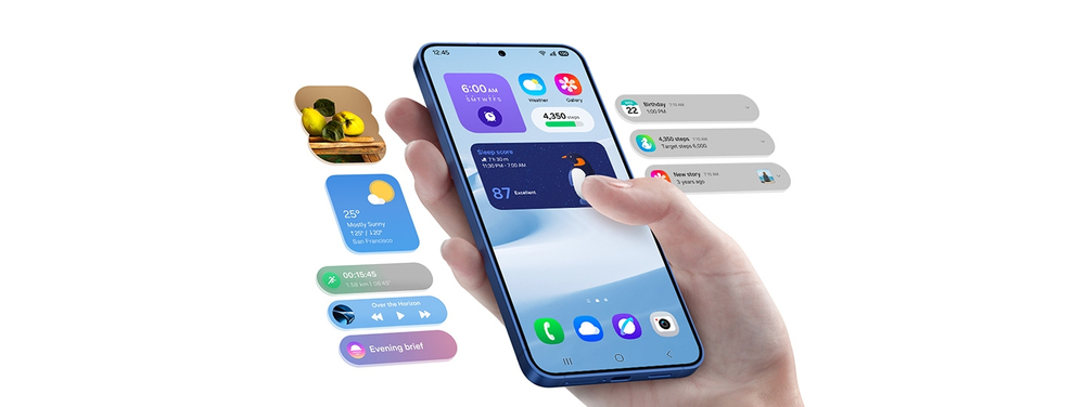 Das neue One UI 7, entwickelt für AI