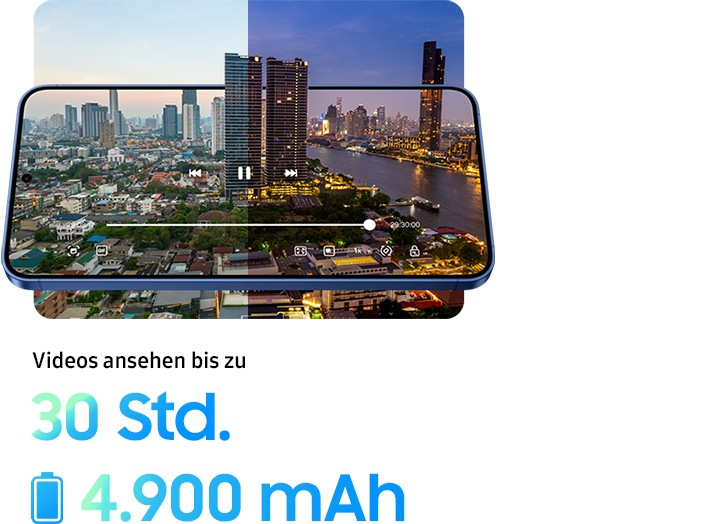 Beeindruckende Akkulaufzeit