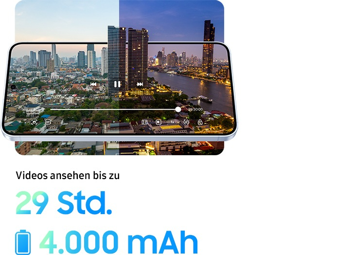 Beeindruckende Akkulaufzeit