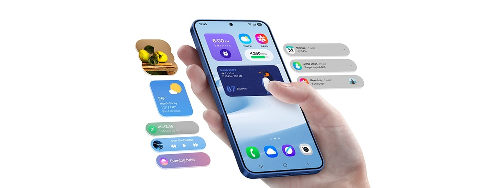 Das neue One UI 7, entwickelt für AI
