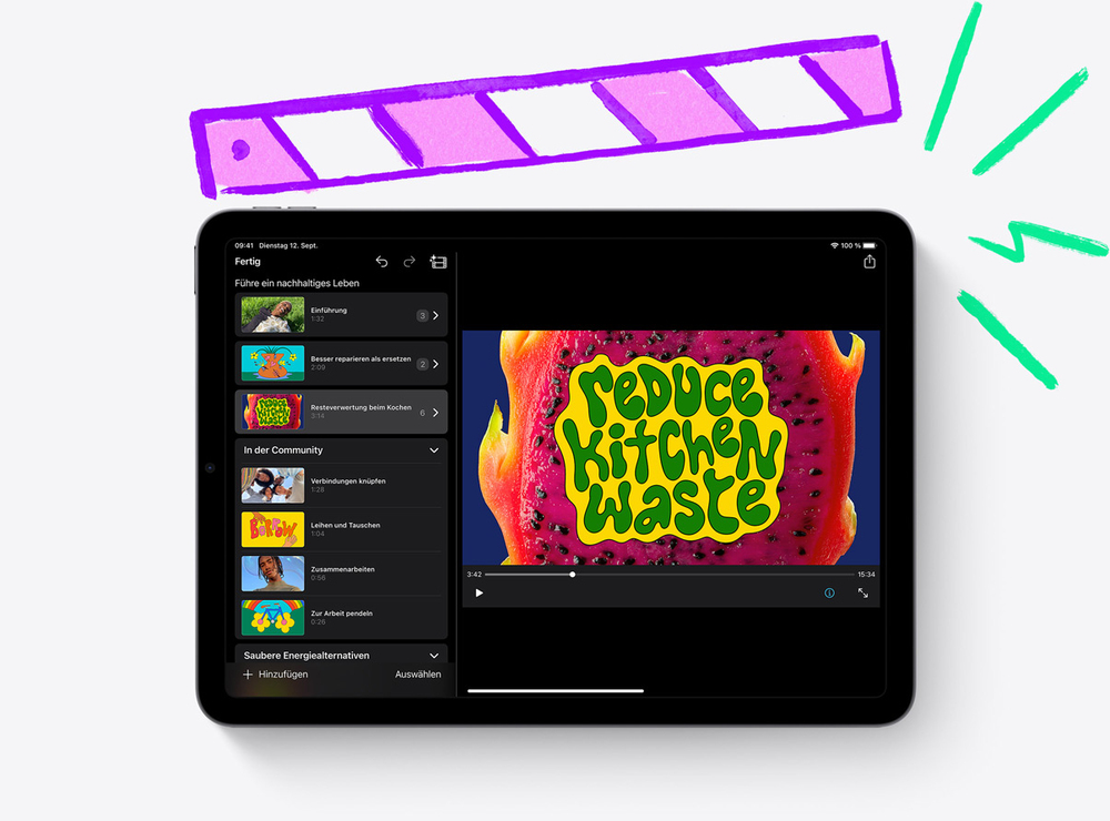 Mach ein Foto. Scanne ein Dokument. Dreh einen Film. Alles auf demselben Gerät.