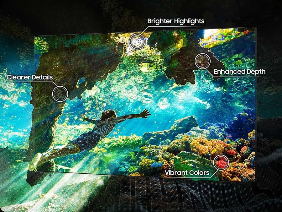 AI-optimierte Bildqualität – fast wie echtes HDR
