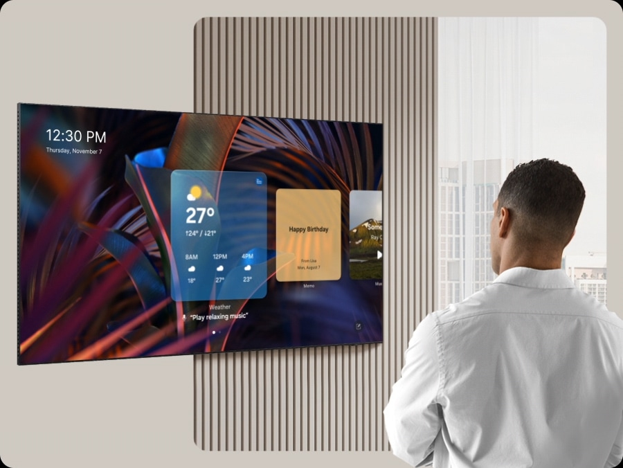 Erhalte 24/7 nützliche Informationen – auch bei ausgeschaltetem TV-Gerät