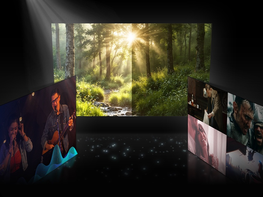 Erlebe im AI Mode die intelligente Optimierung von Sound und Bild