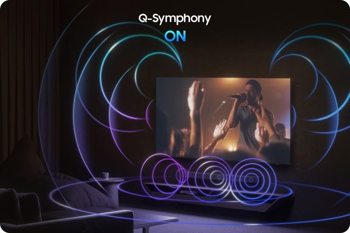 TV und Soundbar in beeindruckender Harmonie