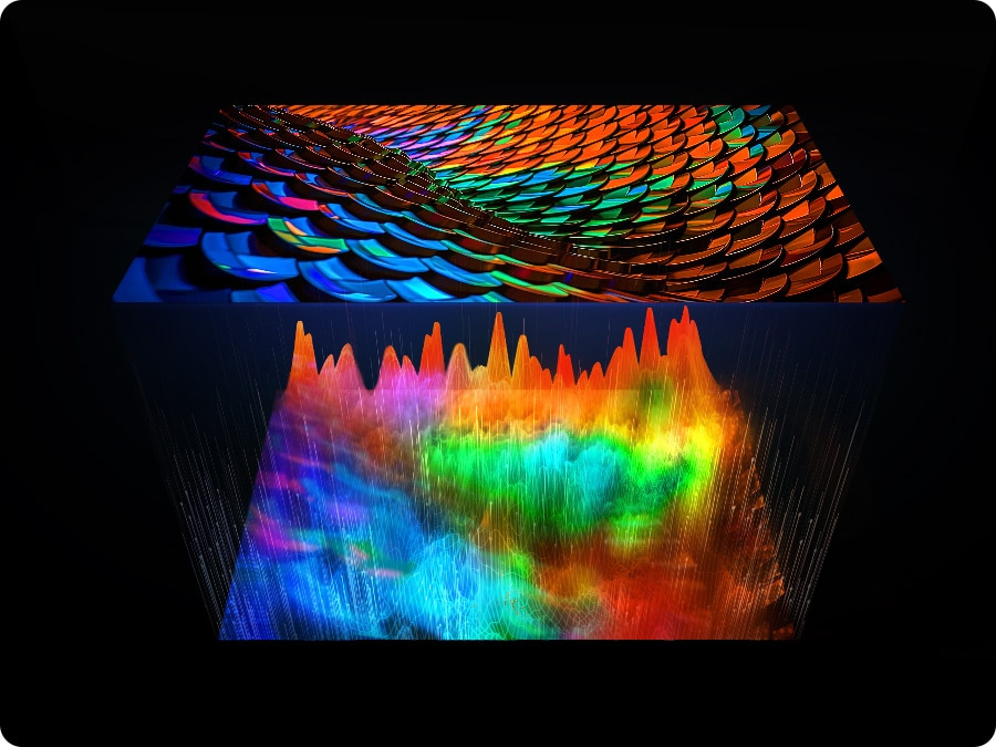 Feinabgestimmte Farben für ein lebendiges, klares Bild