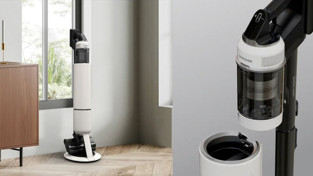 Einfache und hygienische Staubentleerung inklusive Aufladen