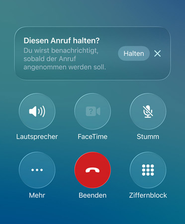 Warteschleifenassistenz