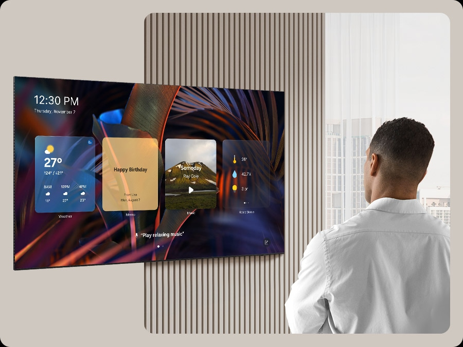 Erhalte 24/7 nützliche Informationen – auch bei ausgeschaltetem TV-Gerät