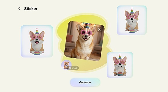 Schnell Fotos zu Sticker verwandeln