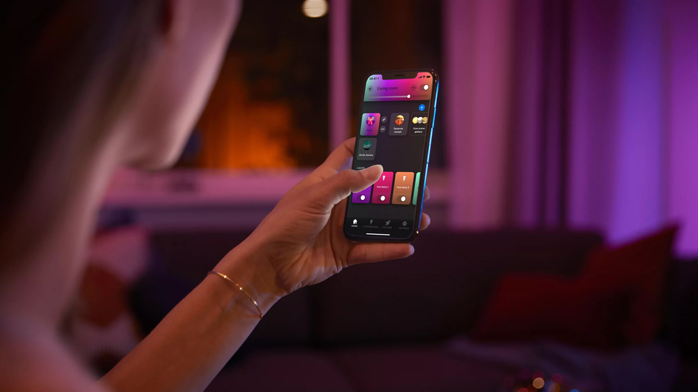 Steuere bis zu 10 Lampen mit der Bluetooth App