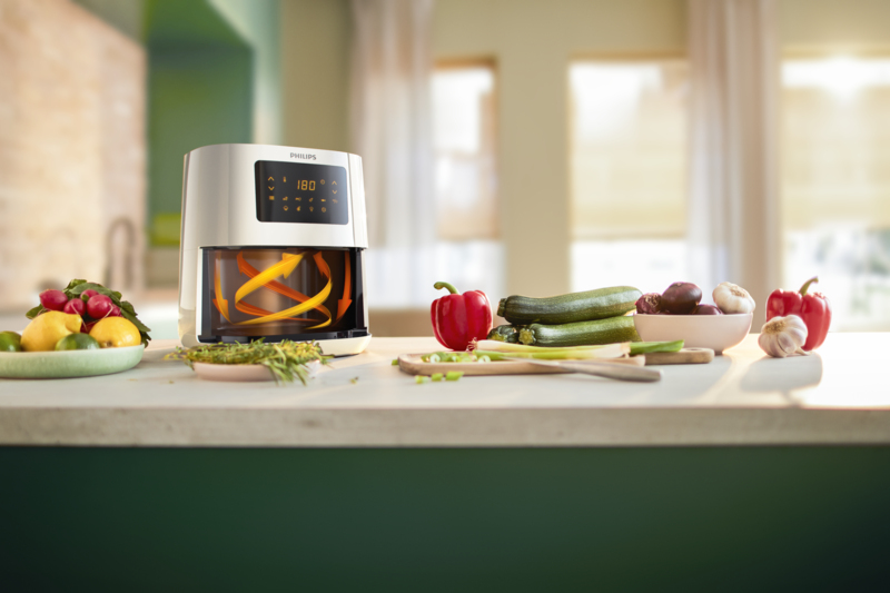 Gesund frittieren mit der Rapid Air Heißlufttechnologie